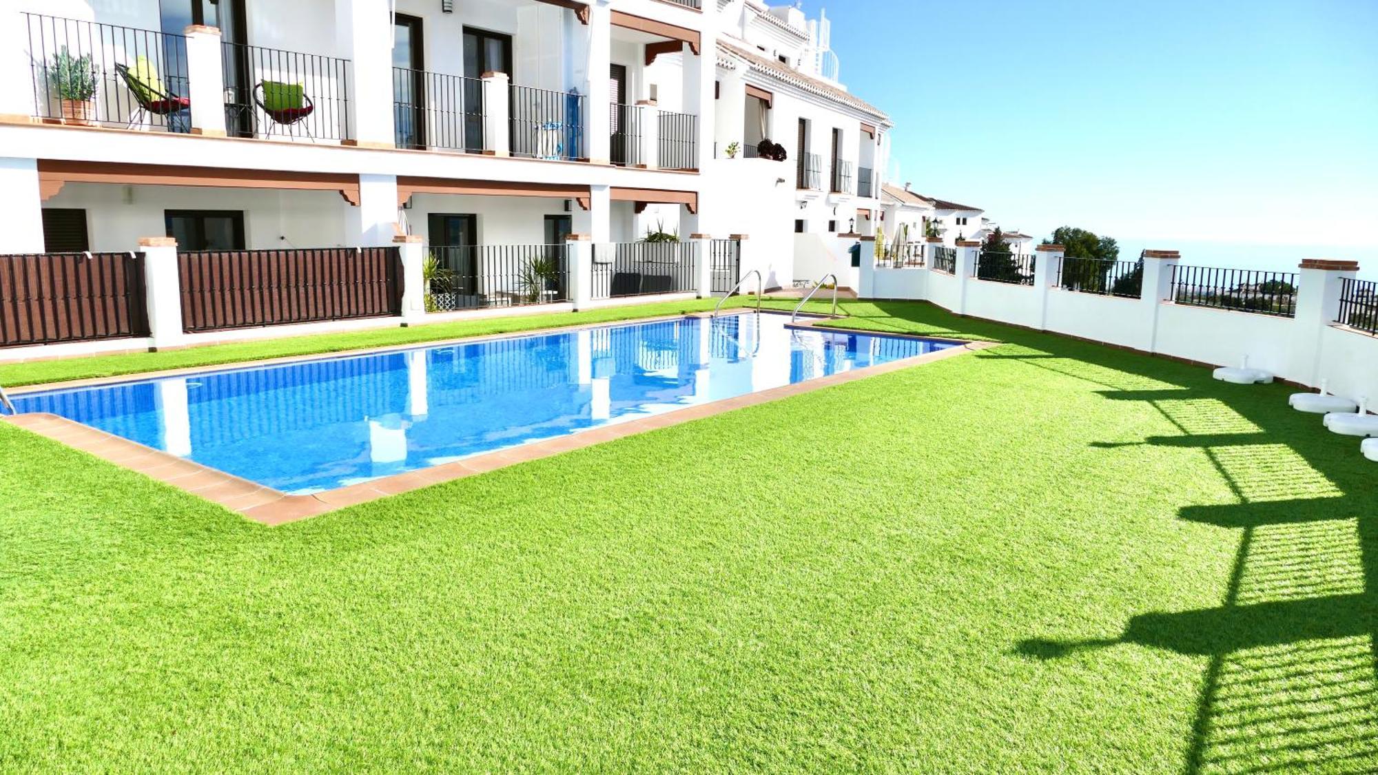 Casita Frigiliana - Stunning New Apartment With Views With Private Parking Space Exterior foto